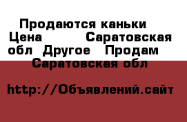 Продаются каньки  › Цена ­ 600 - Саратовская обл. Другое » Продам   . Саратовская обл.